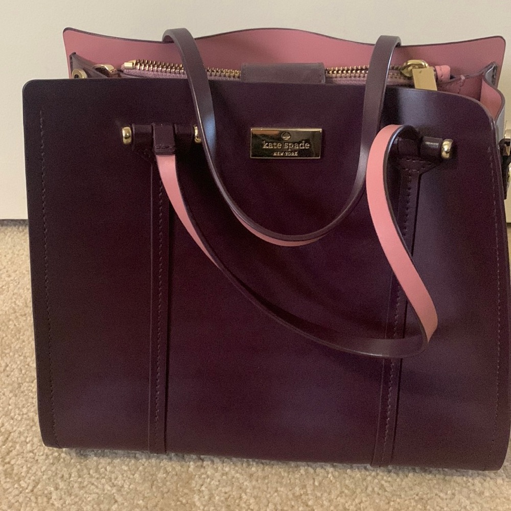 Kate Spade Eggplant bag.